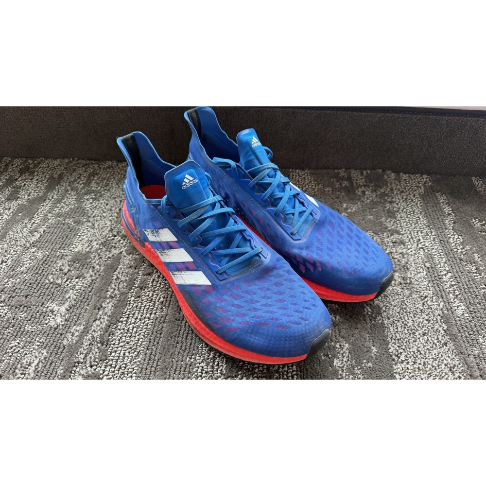 Adidas Ultraboost PB Glory Blue Running Shoes Sneakers Mens Size 14